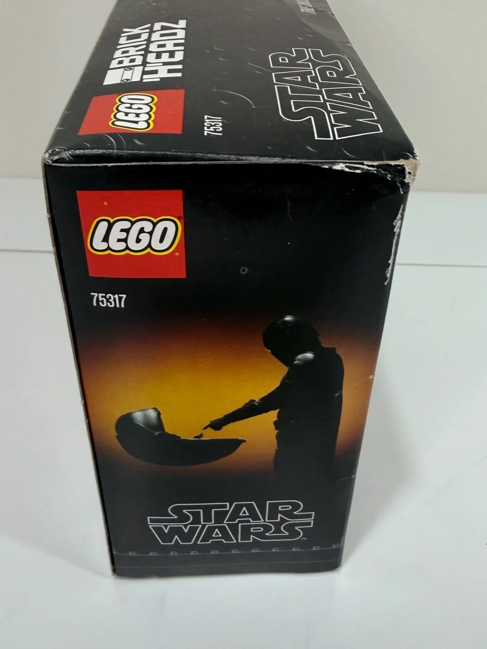 LEGO Star Wars BrickHeadz 75317 Mandalorian & The Child Grogu NIB Retired